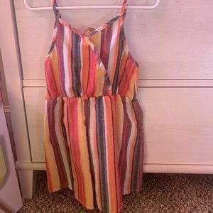 Striped romper mama and me